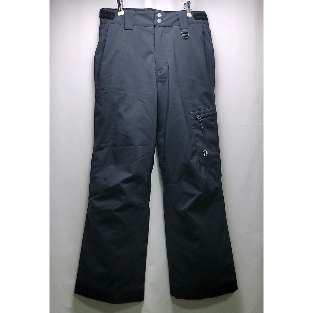 Sunice Boys Ski Pants Size 14 Thinsulate Insulated Extendable Hem Black